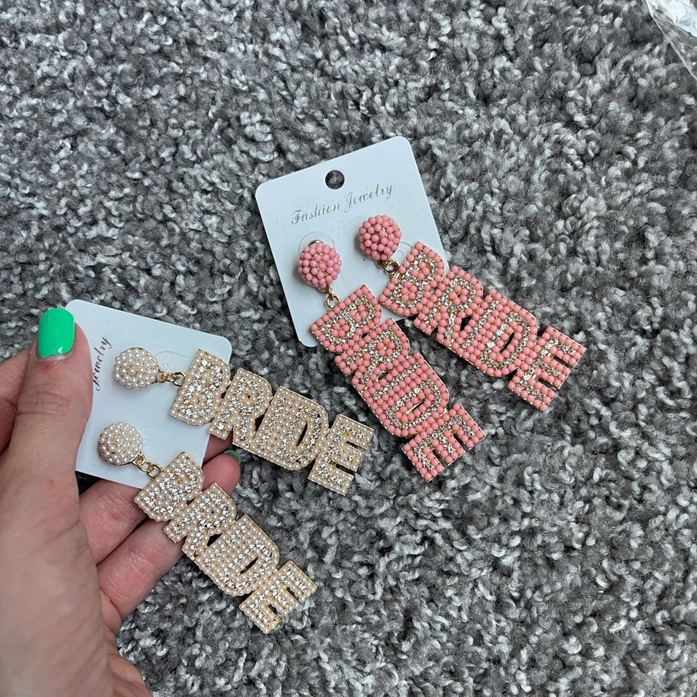 Bride Statement Earrings